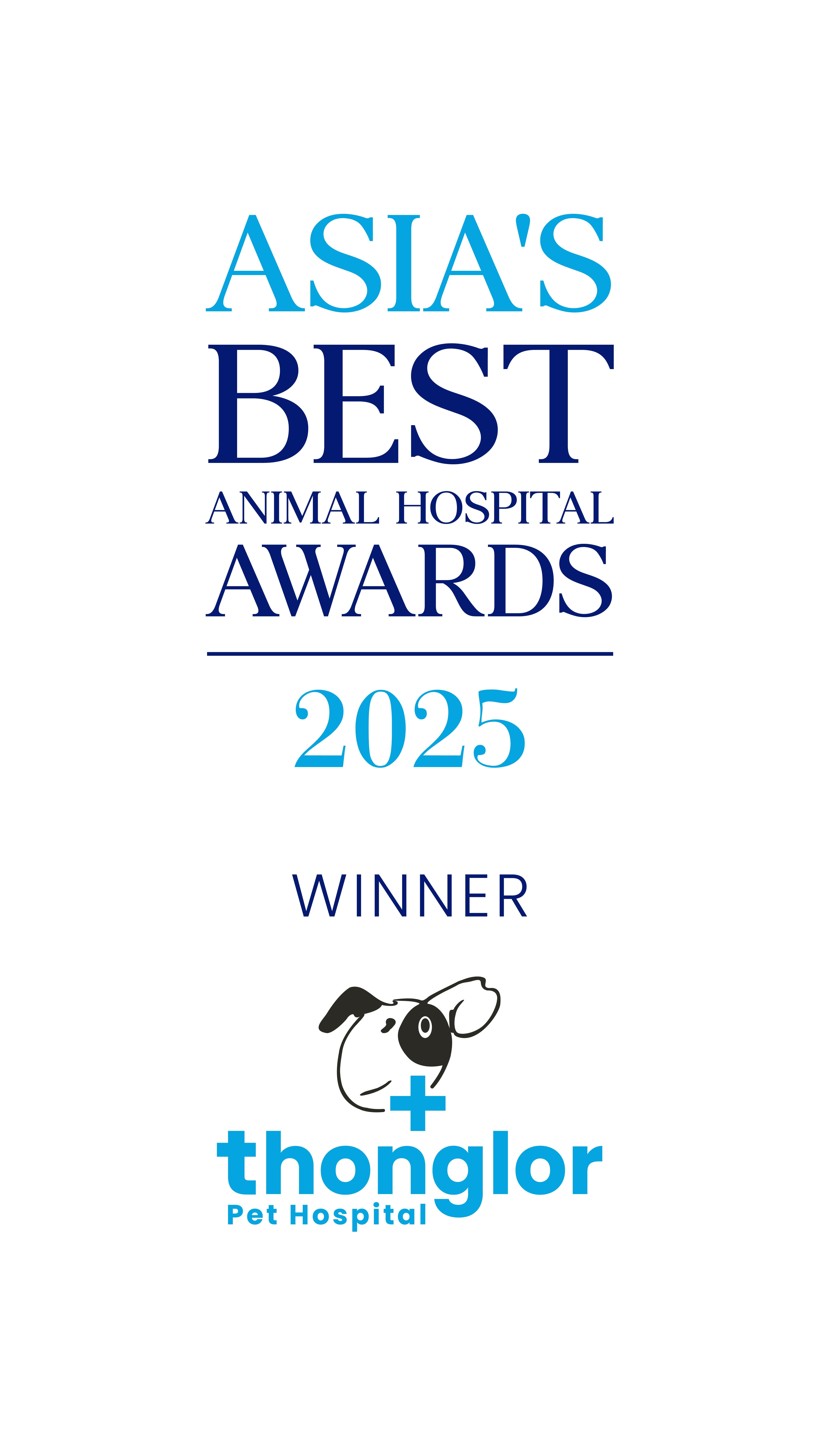 Thonglor Pet Hospital Wins Asia’s Best Animal Hospital Award