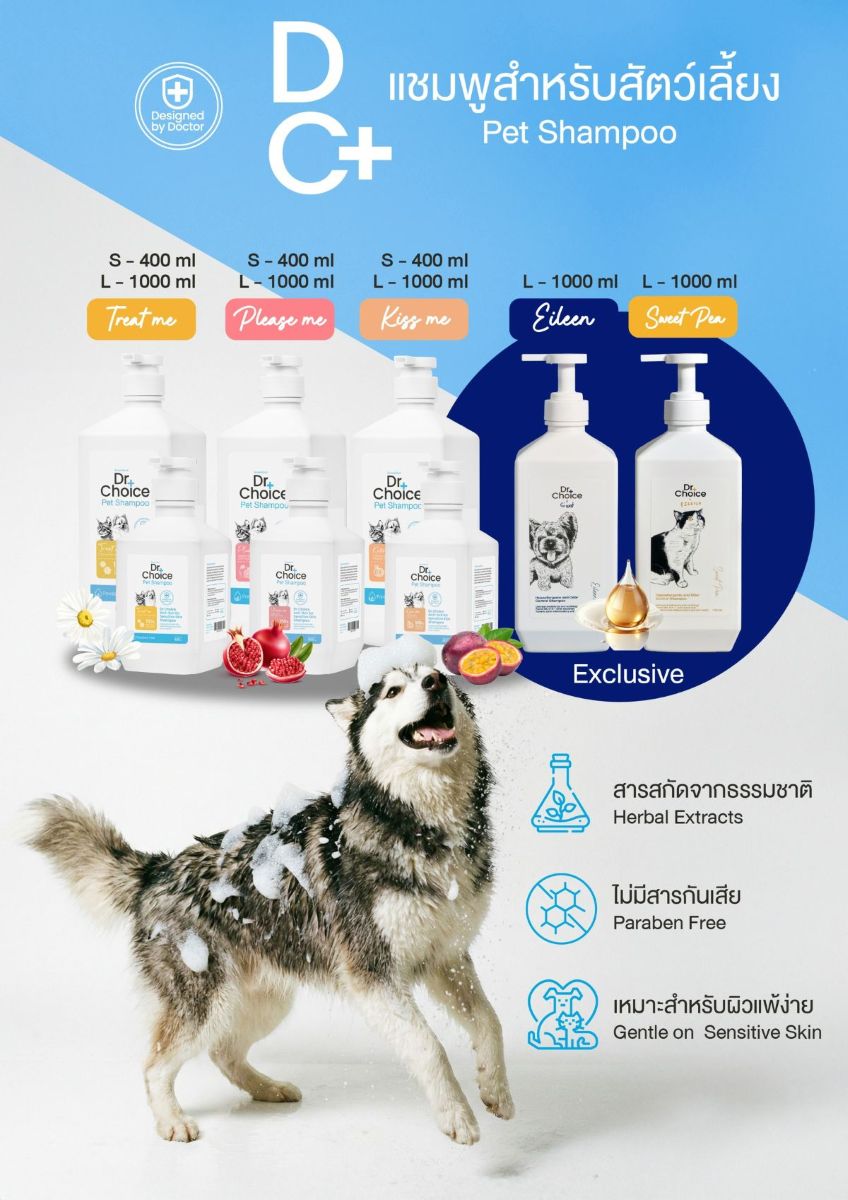 แนะนำแชมพูสำหรับอาบน้ำแมว