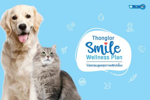 Thonglor Smile Wellness Plan โปรแกรมดูแลสุขภาพสัตว์เลี้ยง